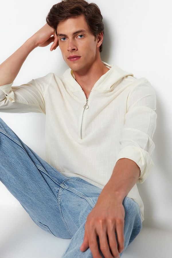 Trendyol Muška košulja Trendyol Hooded