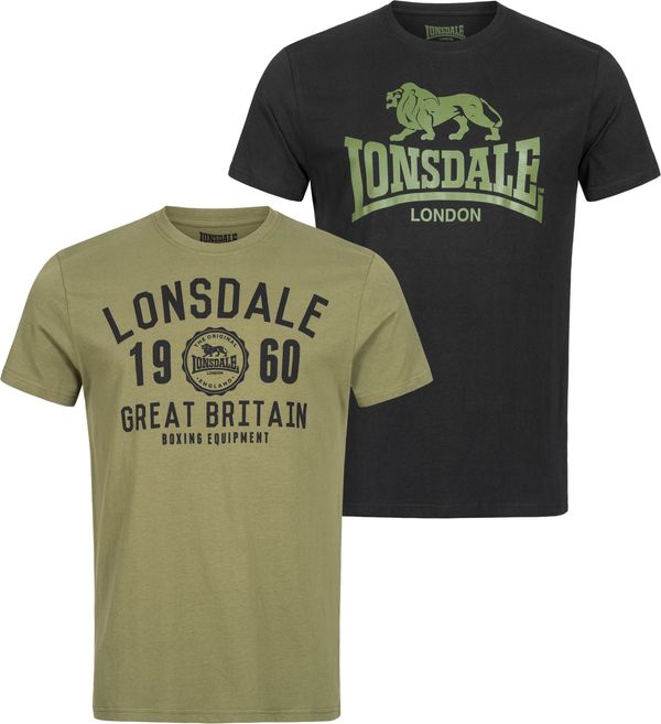 Lonsdale Muška majica Lonsdale 2-Pack