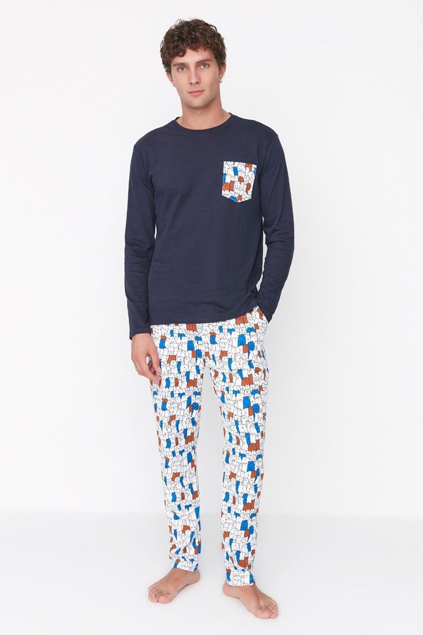 Trendyol Muška pidžama Trendyol Multicolored