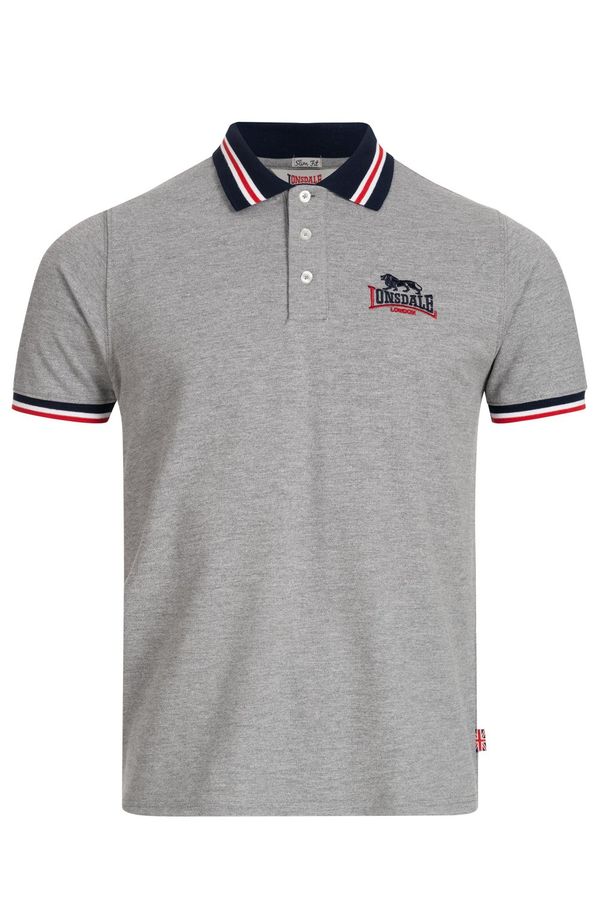 Lonsdale Muška polo majica Lonsdale Marl Grey