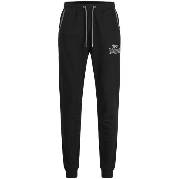 Lonsdale Muška trenirka donji dio Lonsdale 115071-Black/Grey