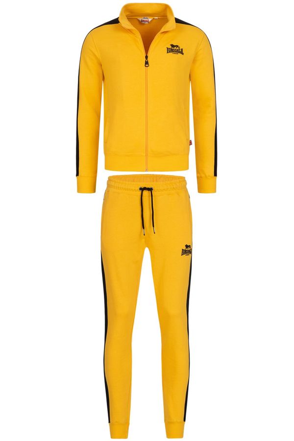 Lonsdale Muška trenirka komplet Lonsdale 117291-Yellow/Black