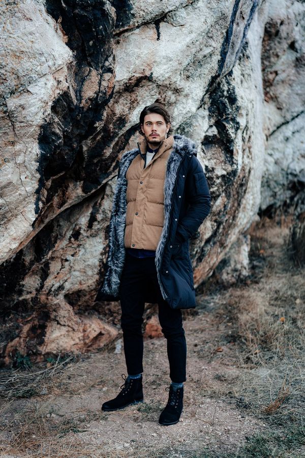 Ombre Muške hlače Ombre