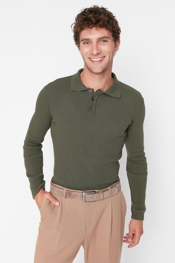 Trendyol Muški pulover Trendyol Collar