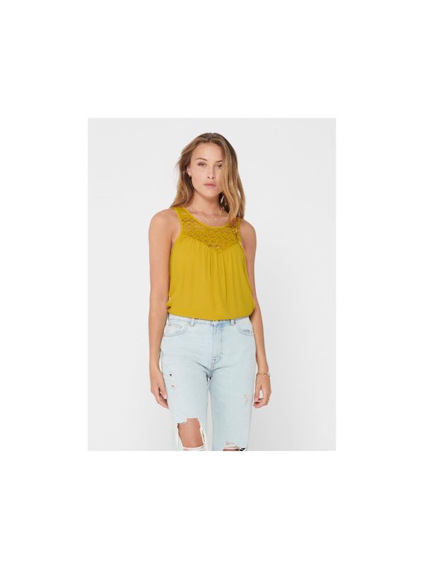 Only Mustard Top ONLY Vide - Women