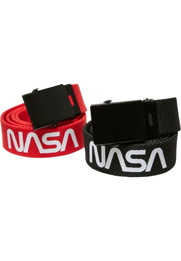 MT Accessoires NASA Belt Kids 2-Pack Black/Red