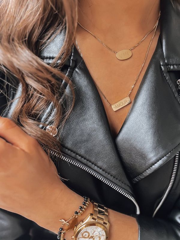 DStreet Naszyjnik AMOUR złoty Dstreet