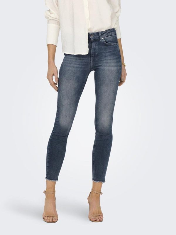 Only Navy Blue Women's Skinny Fit Jeans ONLY Blush