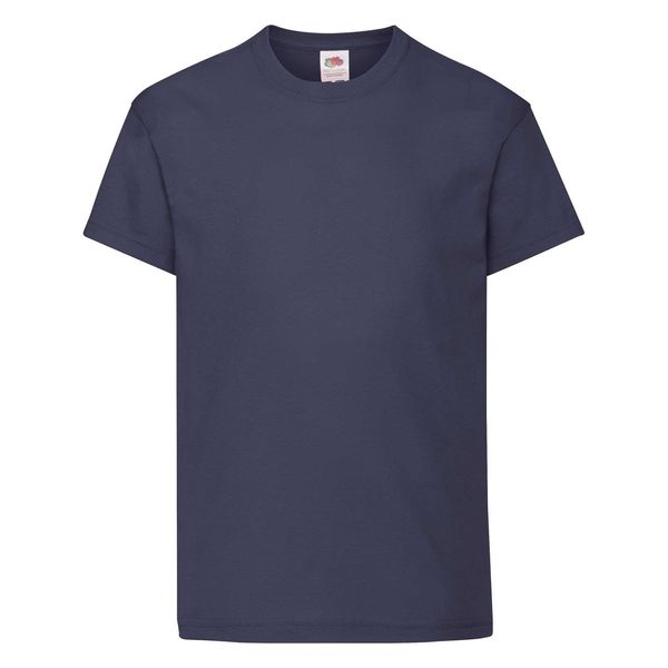 Fruit of the Loom Navy T-shirt for kids Original Fruit of the Loom