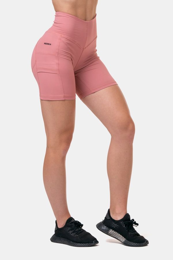 NEBBIA Nebbia Fit & Smart women's cycling shorts old rose XS