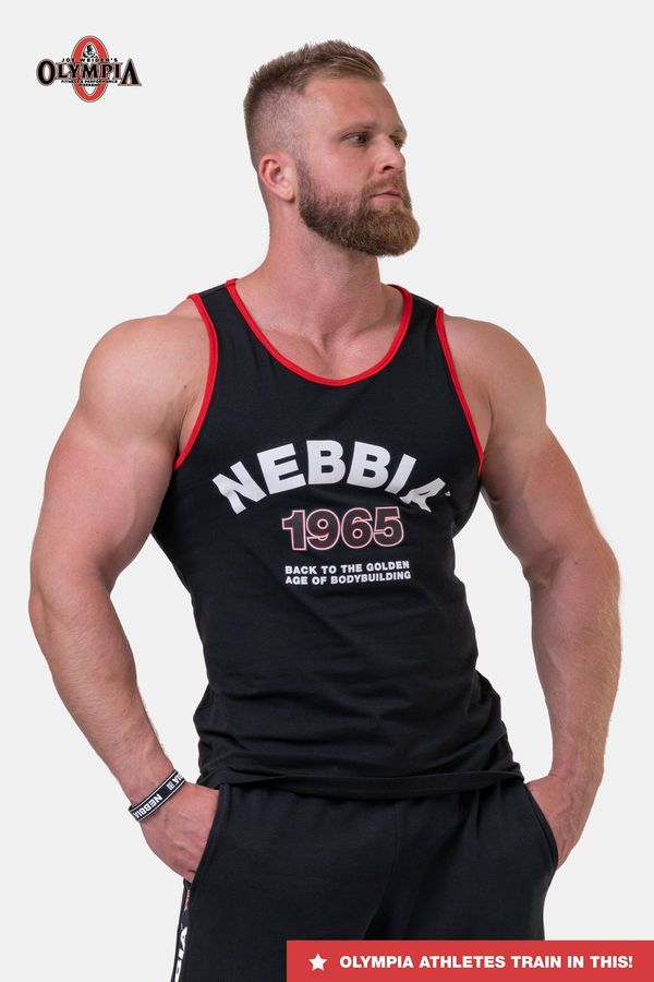 NEBBIA Nebbia Old-school Muscle Tank Top 193 black XXL