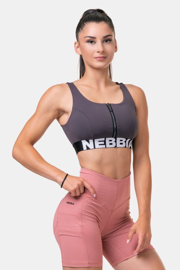 NEBBIA NEBBIA Smart Zip sports bra