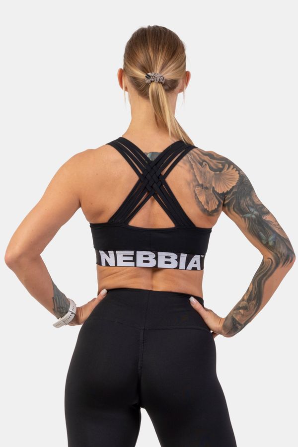NEBBIA NEBBIA Sports bra with Cross Back cut
