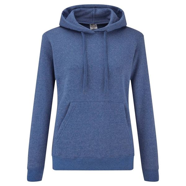 Fruit of the Loom Niebieska bluza z kapturem Hooded Sweat Fruit of the Loom