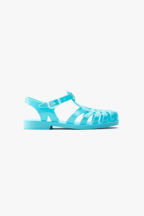 NİŞANTAŞI SHOES NİŞANTAŞI SHOES Anderline Jr. Baby Blue Matte Belt Detail Children's Sandals