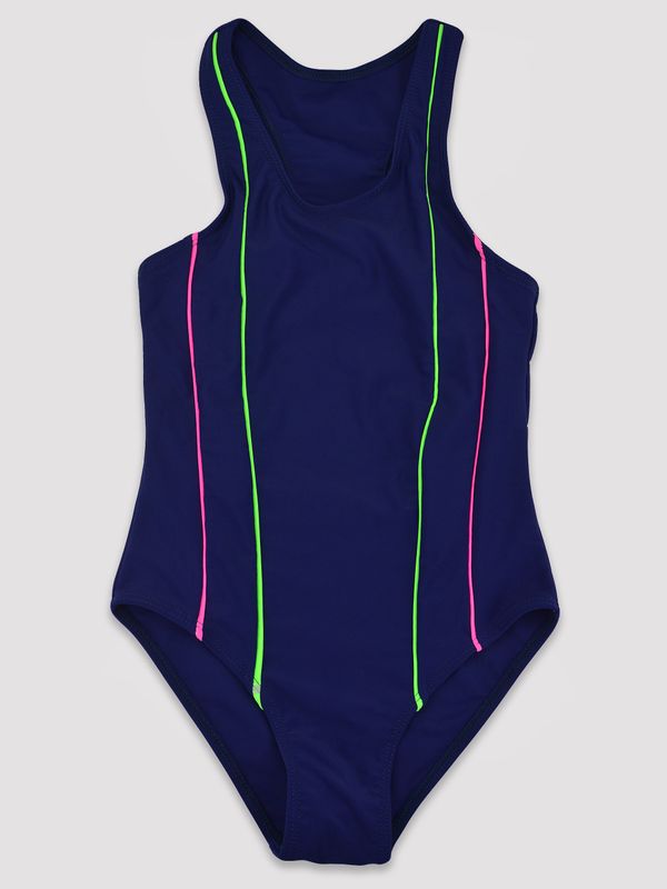 NOVITI NOVITI Kids's Sport Swimsuit KD018-G-01 Navy Blue