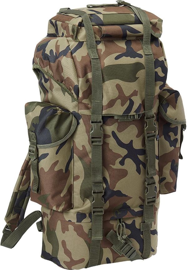 Brandit Nylon Military Backpack with Olive Mask