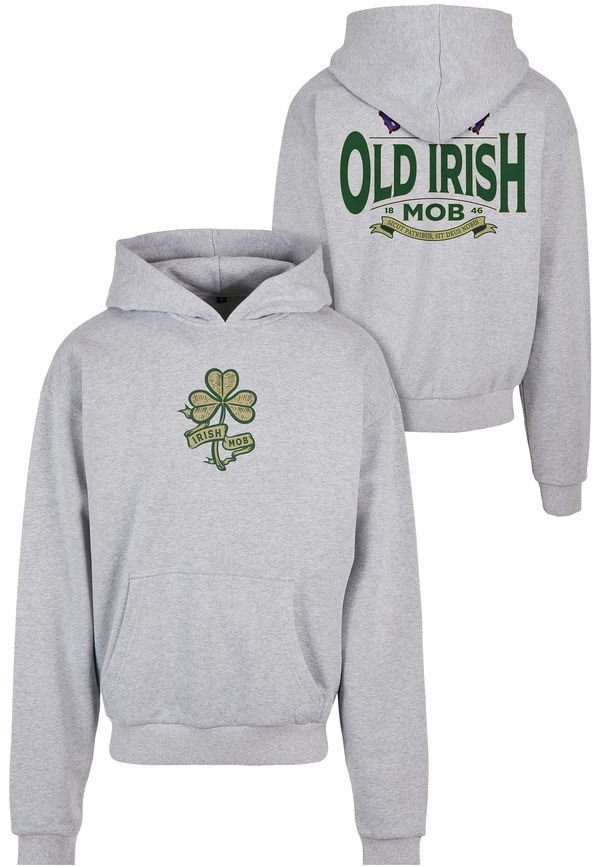 Mister Tee Old Irish Mob Ultraheavy Oversize Hoody Gray