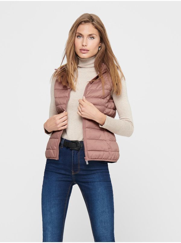 Only Old Pink Quilted Vest ONLY New Tahoe - Women