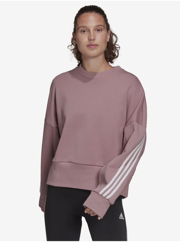 Adidas Old Pink Womens Sweatshirt adidas Performance - Women