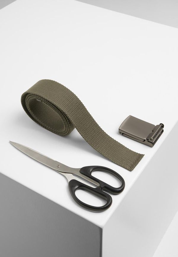 Urban Classics Accessoires Olive canvas belts