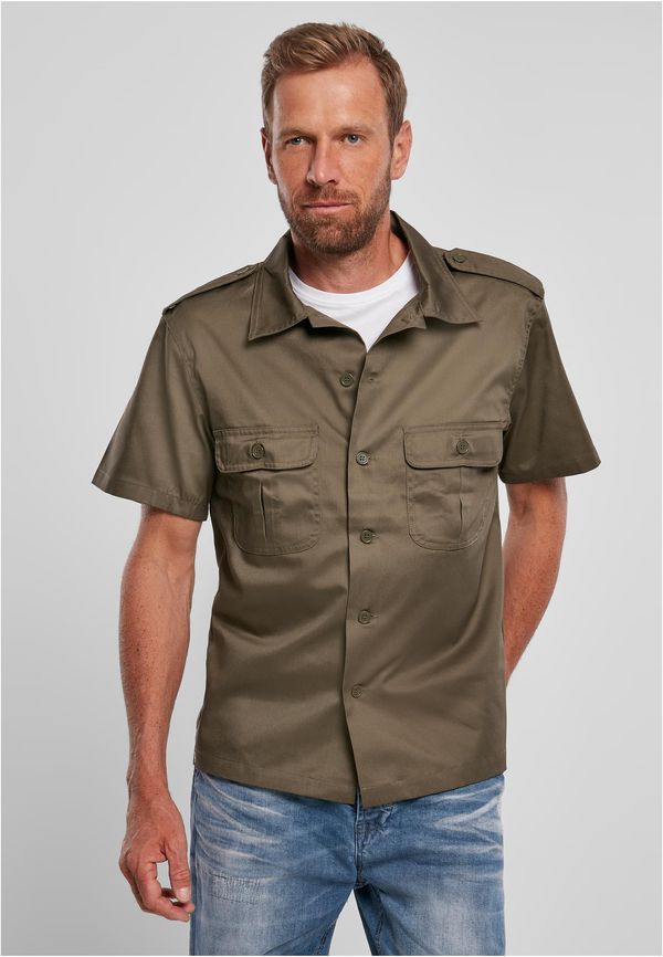 Brandit Olive US Short Sleeve Shirt
