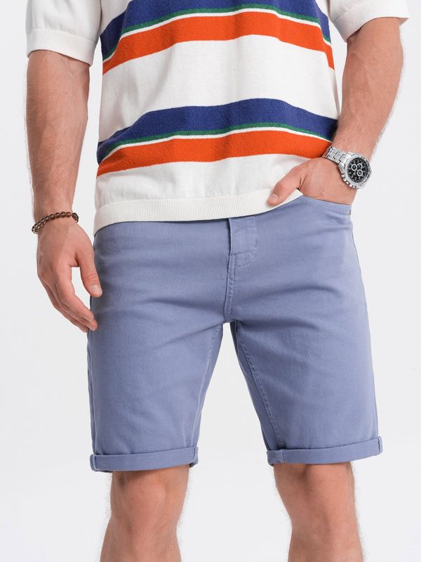 Ombre Ombre CHINO men's shorts - light blue