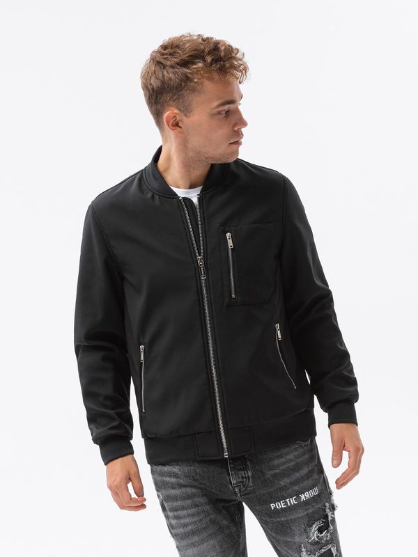 Ombre Ombre Clothing Men's mid-season bomber jacket