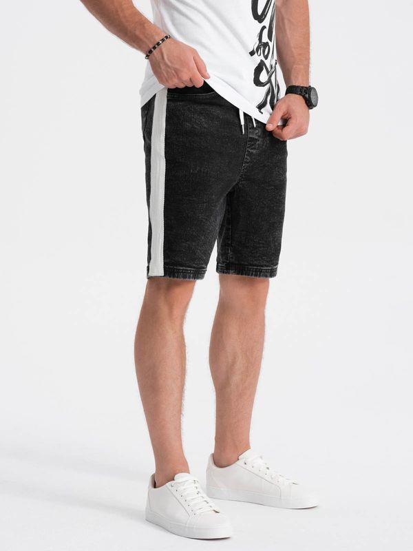 Ombre Ombre Men's denim shorts