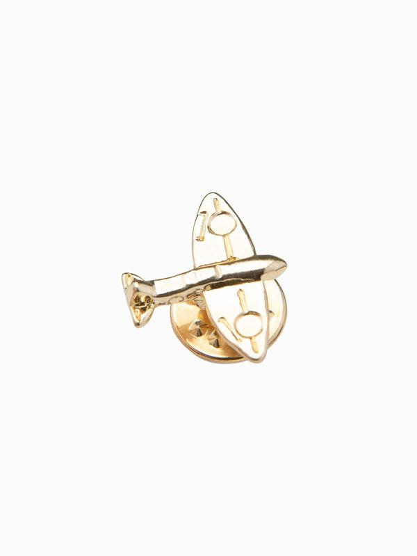 Ombre Ombre Men's lapel pin small plane – gold OU-ACPN