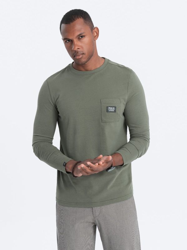 Ombre Ombre Men's longsleeve with pocket