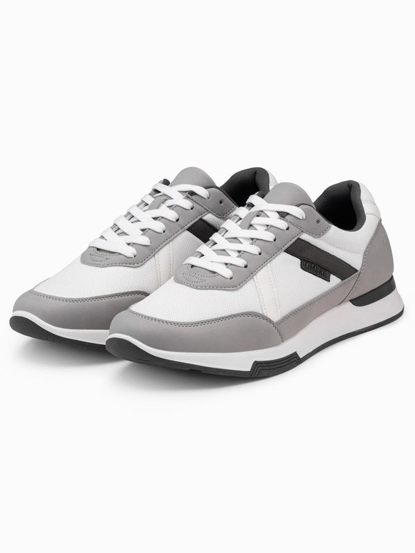 Ombre Ombre Men's mesh sneaker shoes - grey