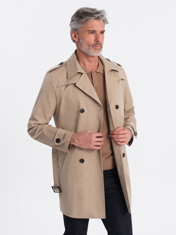 Ombre Ombre Men's mid-season coat