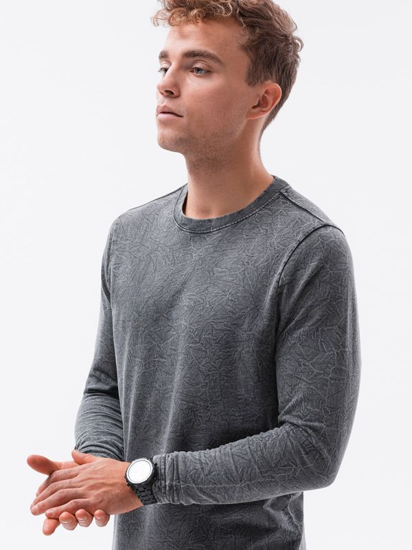 Ombre Ombre Men's plain longsleeve