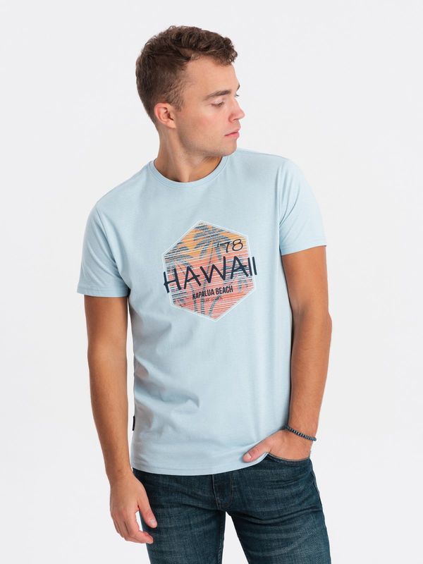 Ombre Ombre Men's printed cotton t-shirt