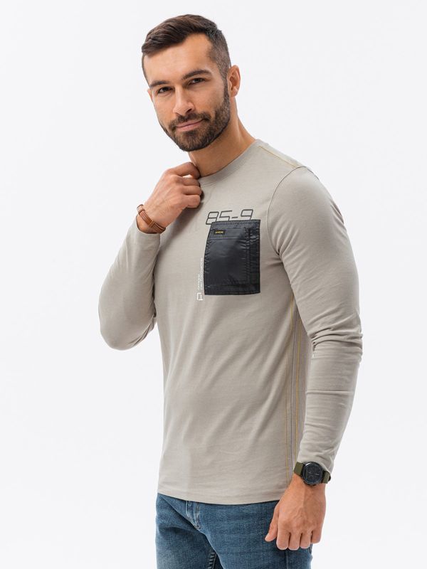 Ombre Ombre Men's printed longsleeve