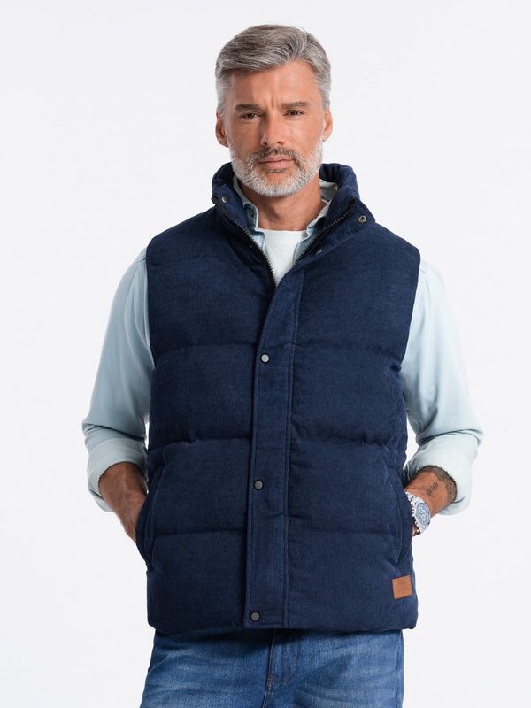 Ombre Ombre Men's quilted vest