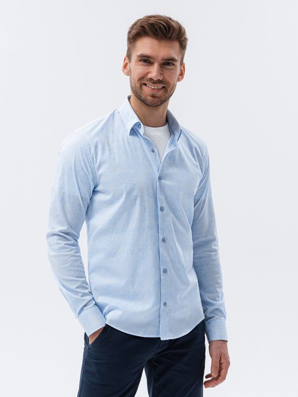 Ombre Ombre Men's shirt with long sleeves