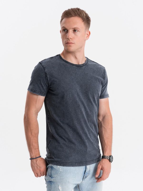 Ombre Ombre Men's T-shirt with ACID WASH effect