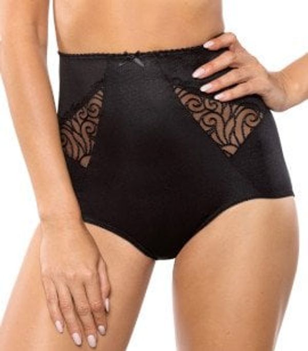 Gorteks Onyx / FW high-waisted panties - black