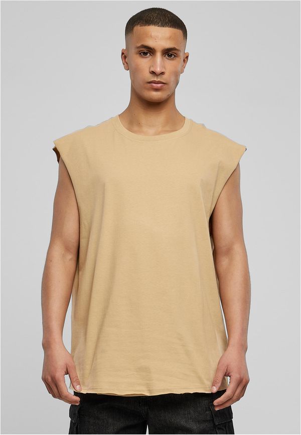 UC Men Open sleeveless T-shirt in beige