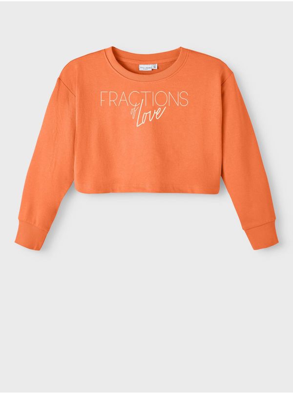 name it Orange girl's sweatshirt name it Vanita - Girls