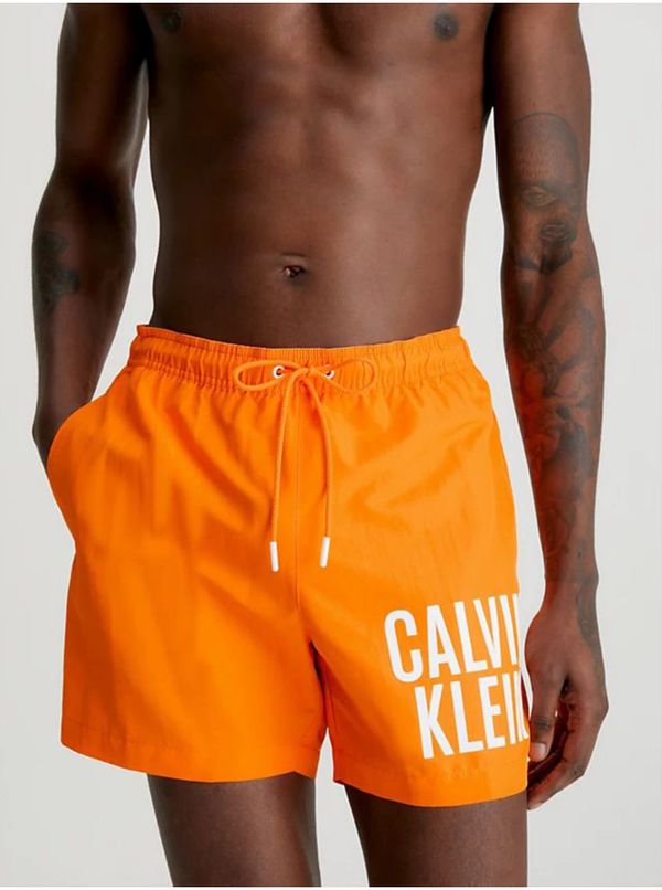 Calvin Klein Orange Mens Swimwear Calvin Klein Underwear - Men