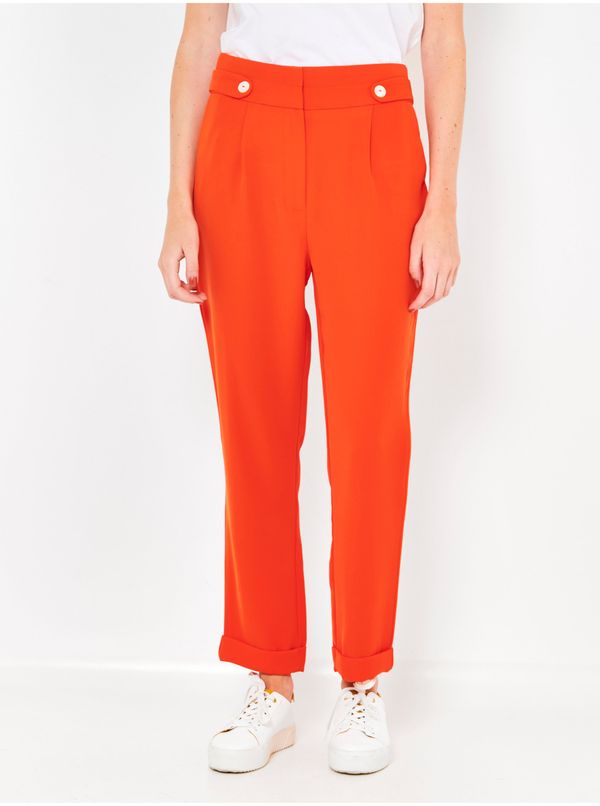 CAMAIEU Orange trousers CAMAIEU - Women