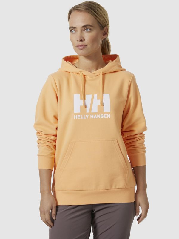 Helly Hansen Orange women's hoodie HELLY HANSEN HH Logo Hoodie 2.0