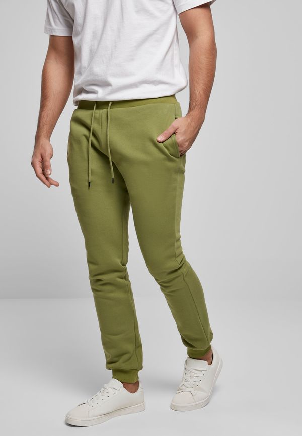 Urban Classics Organic basic sweatpants newolive