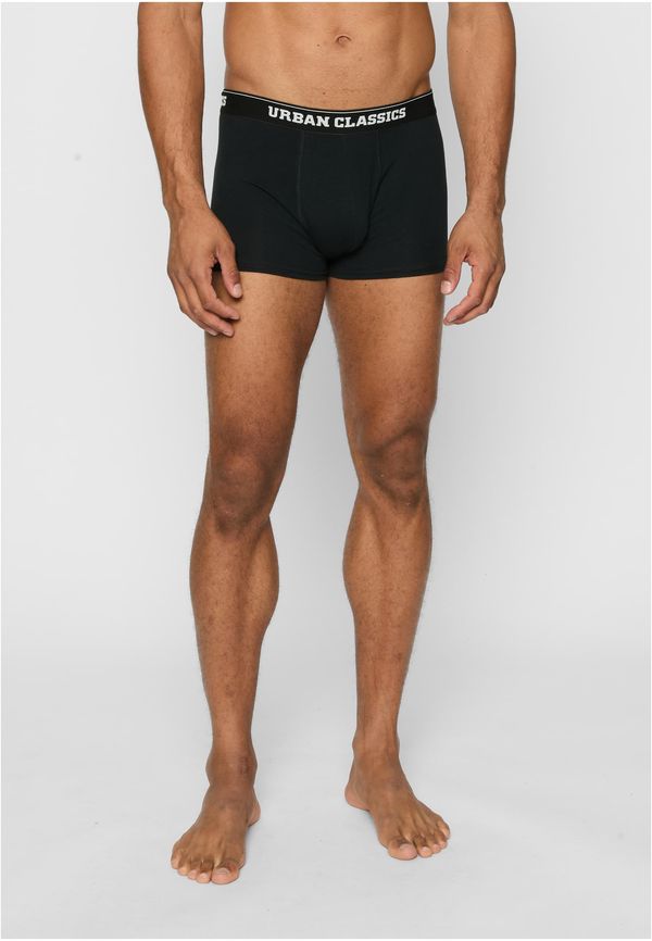 Urban Classics Organic Boxer Shorts 3-Pack Black+Black+Black