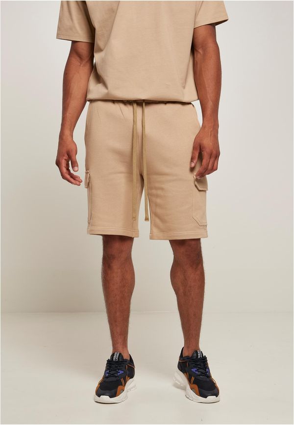 Urban Classics Organic Cargo Sweatshorts unionbeige