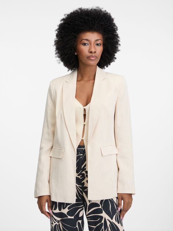 Orsay Orsay Beige Women's Blazer - Women