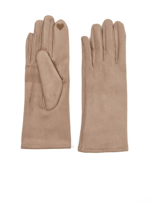 Orsay Orsay Beige women's gloves - Women's